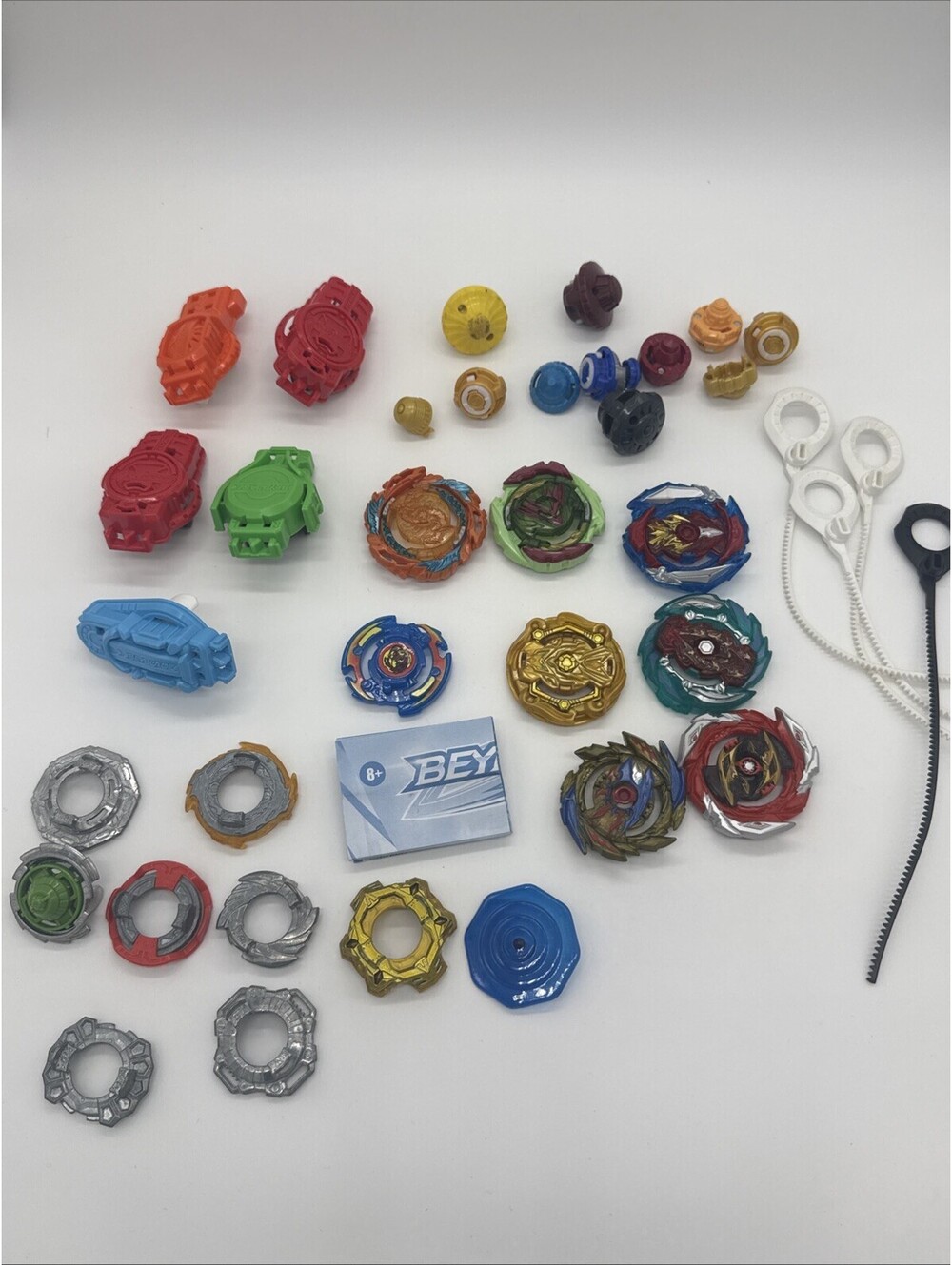 Miscellaneous Set of Beyblade’s Burst Hasbro Bey Launcher Lot